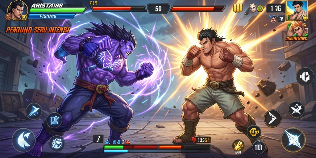 Gameplay seru dan menegangkan di ARISTA88.