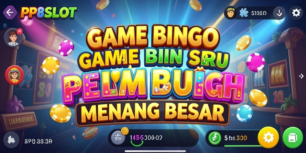 Screenshot gameplay PP8SLOT menampilkan suasana Bingo yang seru dan interaktif.