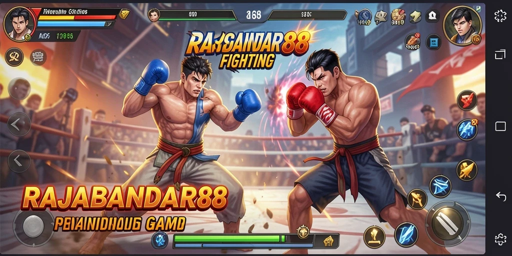 Screenshot RAJABANDAR88 menampilkan aksi pertarungan yang mendebarkan.
