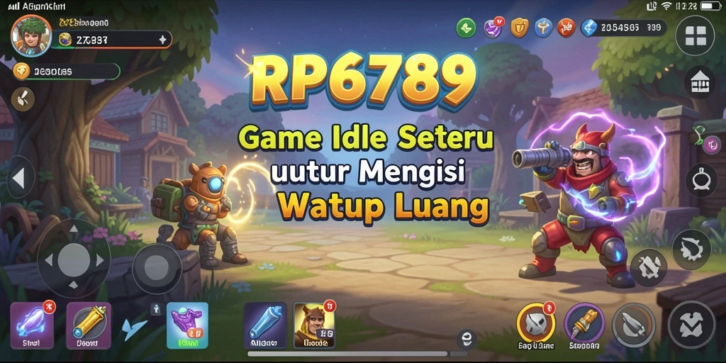 Tampilan gameplay RP6789 yang menarik dan seru dalam genre Idle.